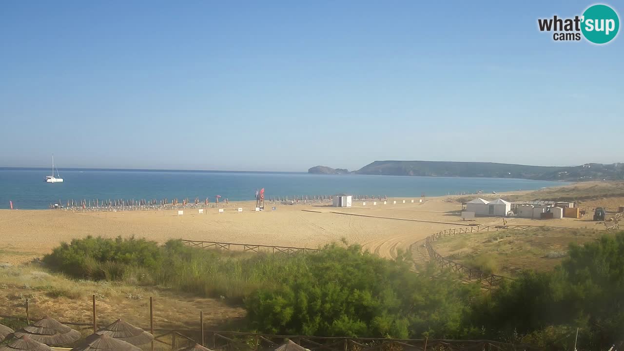 Webcam Torre dei Corsari – Live Beach View from Punta Usai