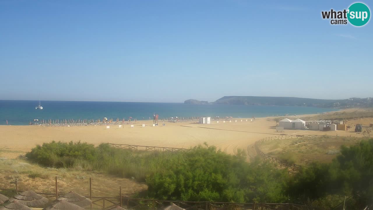 Webcam Torre dei Corsari – Live Beach View from Punta Usai