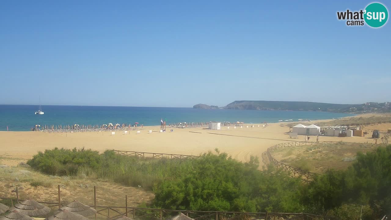 Webcam Torre dei Corsari – Liveblick auf den Strand von Punta Usai