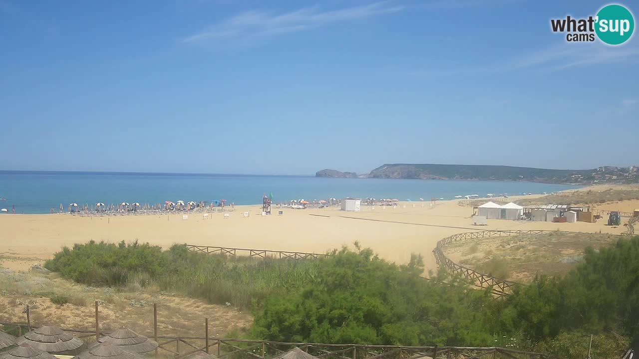 Webcam Torre dei Corsari – Live Beach View from Punta Usai