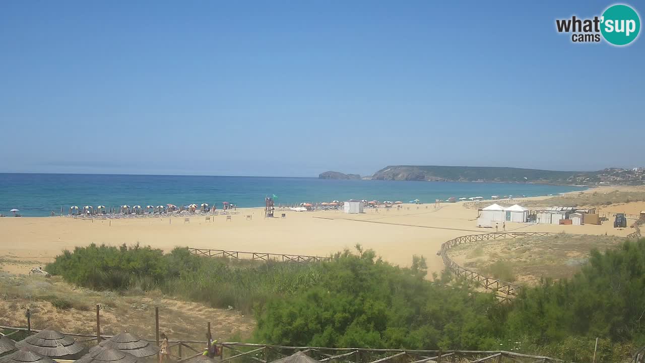 Webcam Torre dei Corsari – Live Beach View from Punta Usai