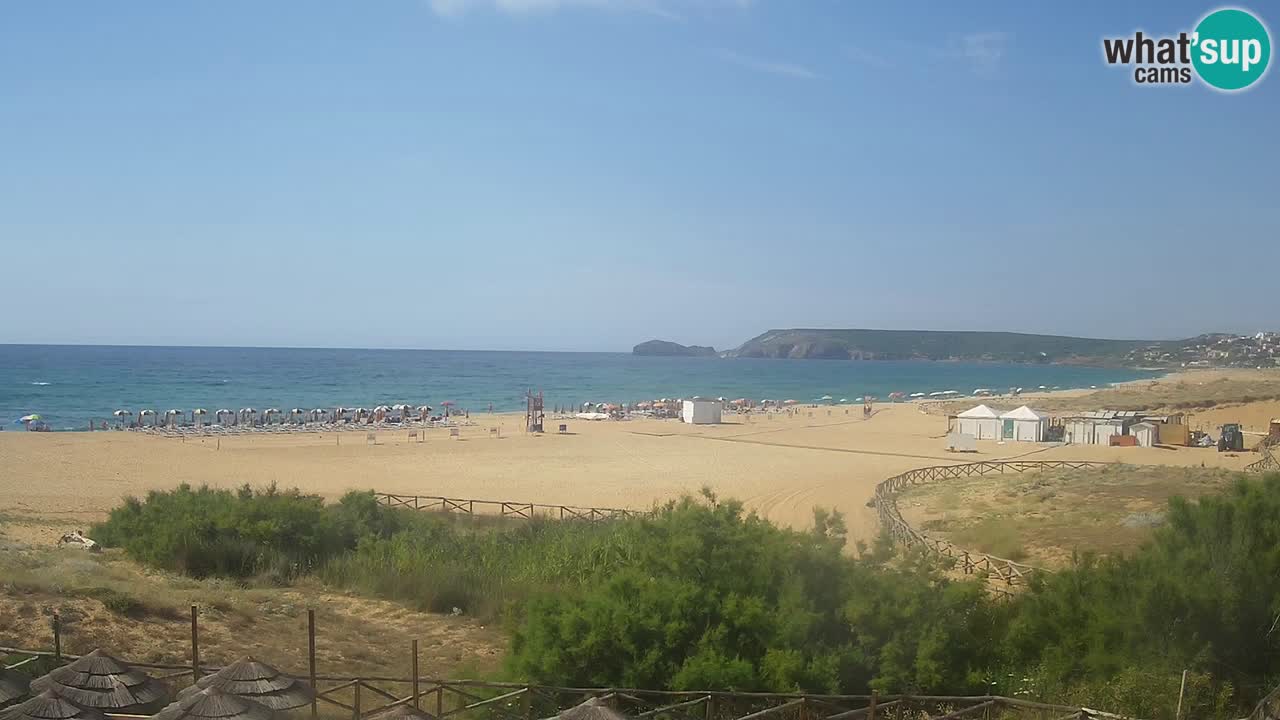 Webcam Torre dei Corsari – Live Beach View from Punta Usai