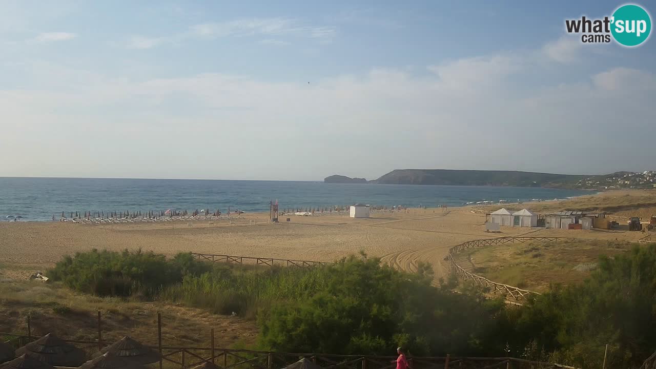 Webcam Torre dei Corsari – Liveblick auf den Strand von Punta Usai