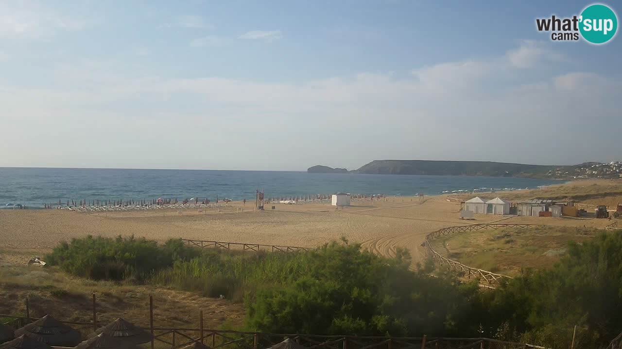 Webcam Torre dei Corsari – Live Beach View from Punta Usai