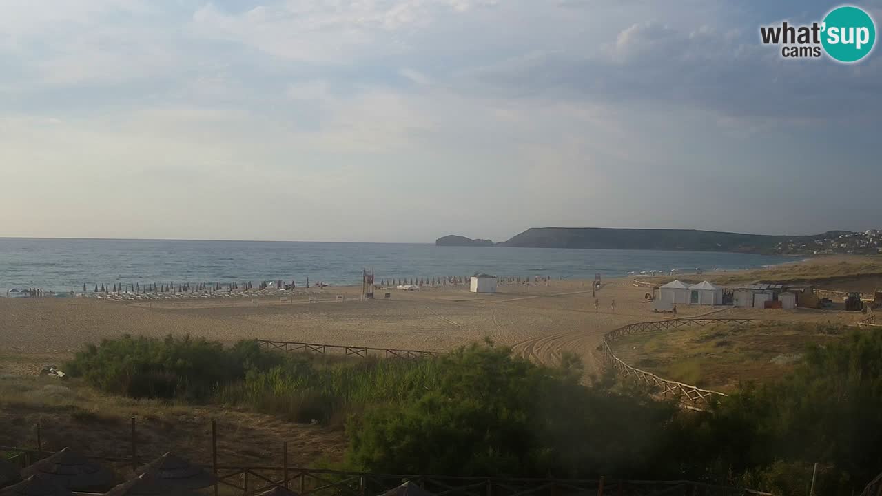Webcam Torre dei Corsari – Live Beach View from Punta Usai