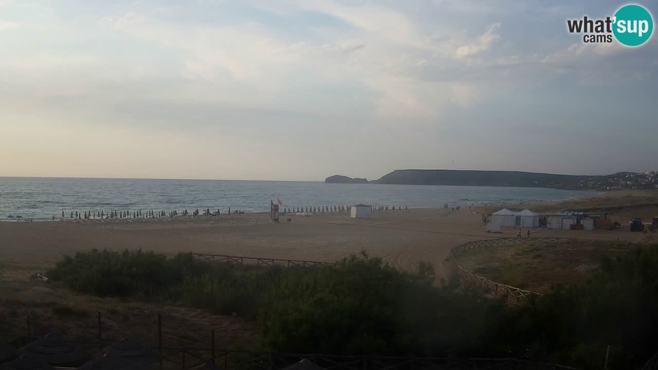 Webcam Torre dei Corsari – Liveblick auf den Strand von Punta Usai