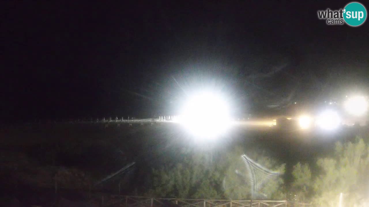 Webcam Torre dei Corsari – Vue en direct sur la plage depuis Punta Usai