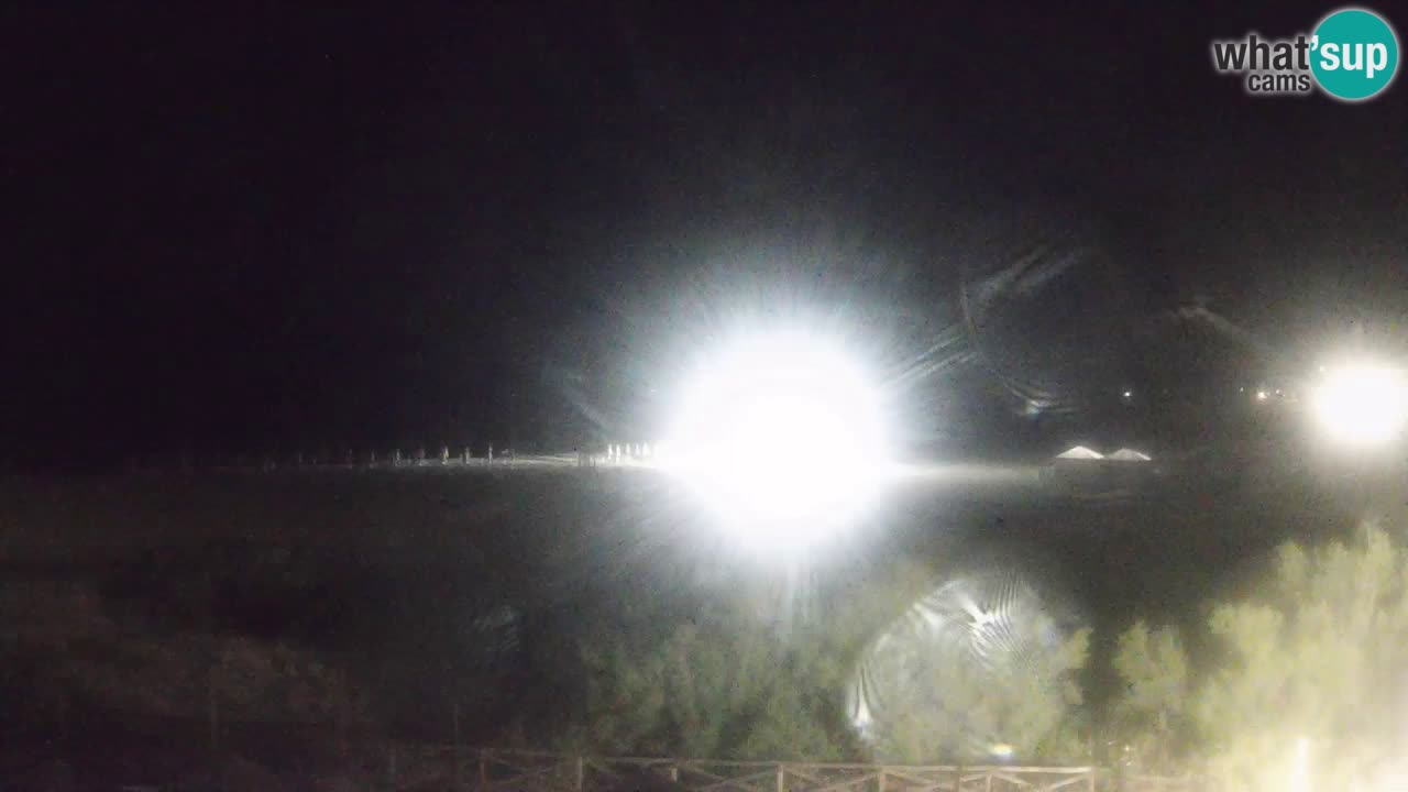 Webcam Torre dei Corsari – Liveblick auf den Strand von Punta Usai
