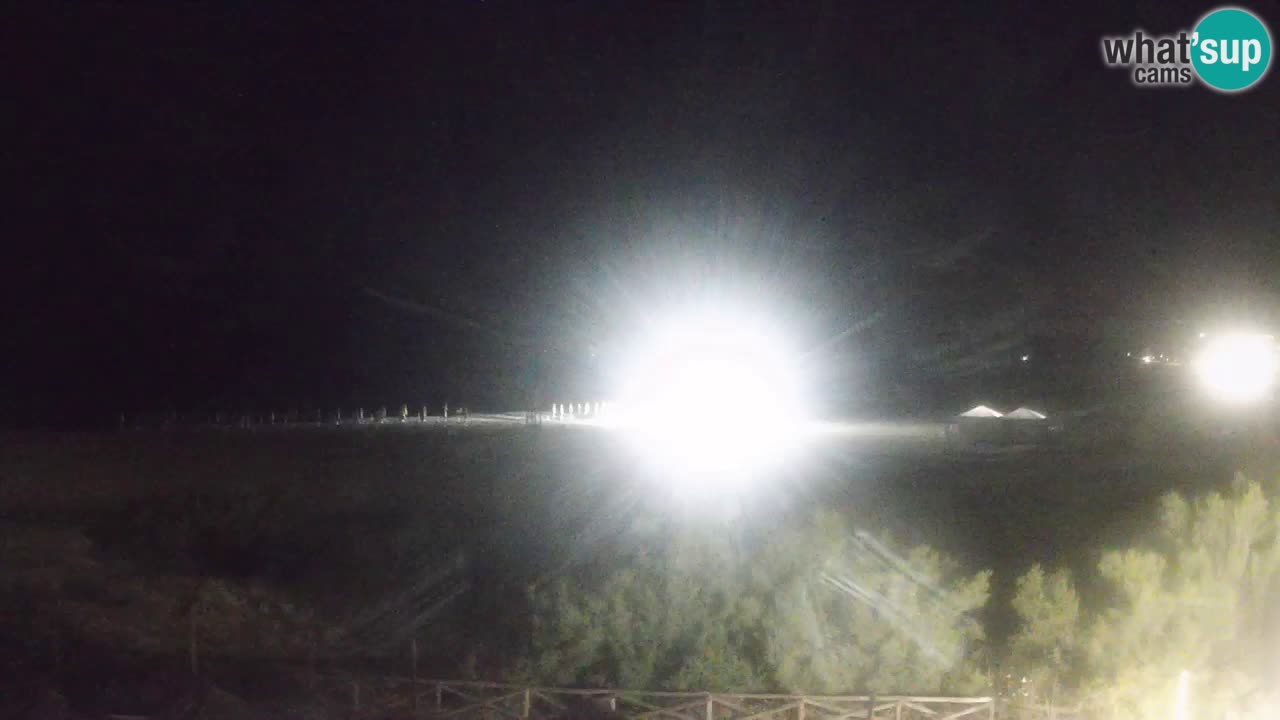 Webcam Torre dei Corsari – Vista live sulla spiaggia da Punta Usai