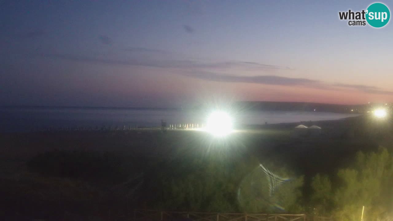 Cámara web Torre dei Corsari – Vista en directo de la playa desde Punta Usai