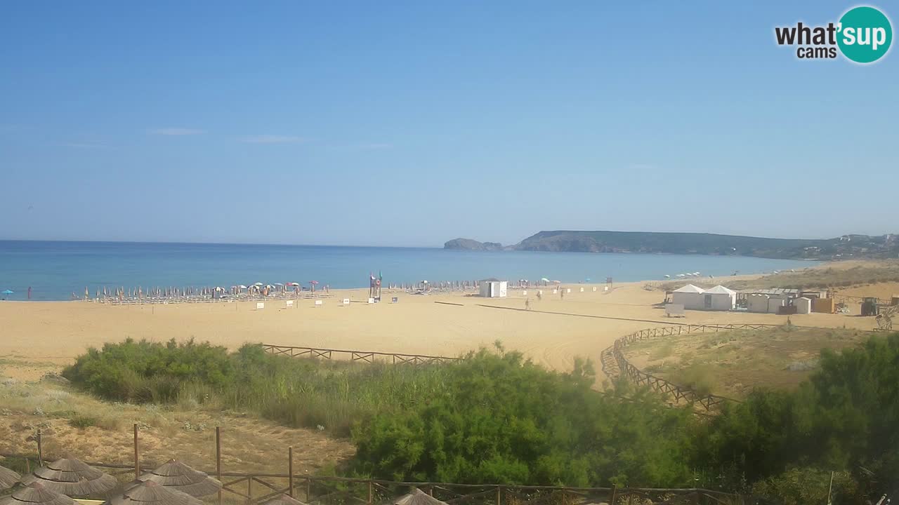 Webcam Torre dei Corsari – Live Beach View from Punta Usai