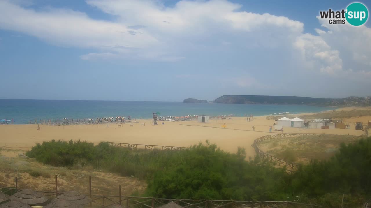 Webcam Torre dei Corsari – Vista live sulla spiaggia da Punta Usai