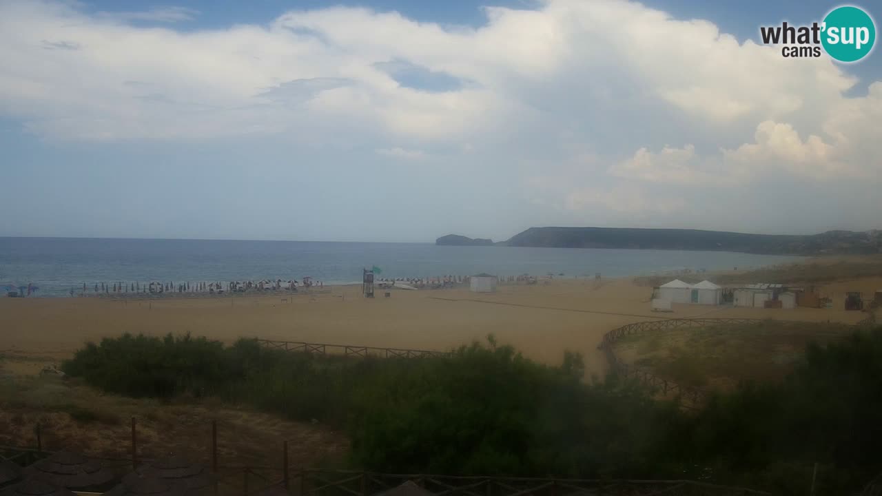 Web kamera Torre dei Corsari – Pogled uživo na plažu s Punta Usai