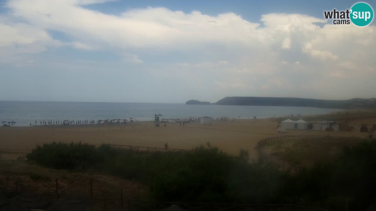 Webcam Torre dei Corsari – Vista live sulla spiaggia da Punta Usai