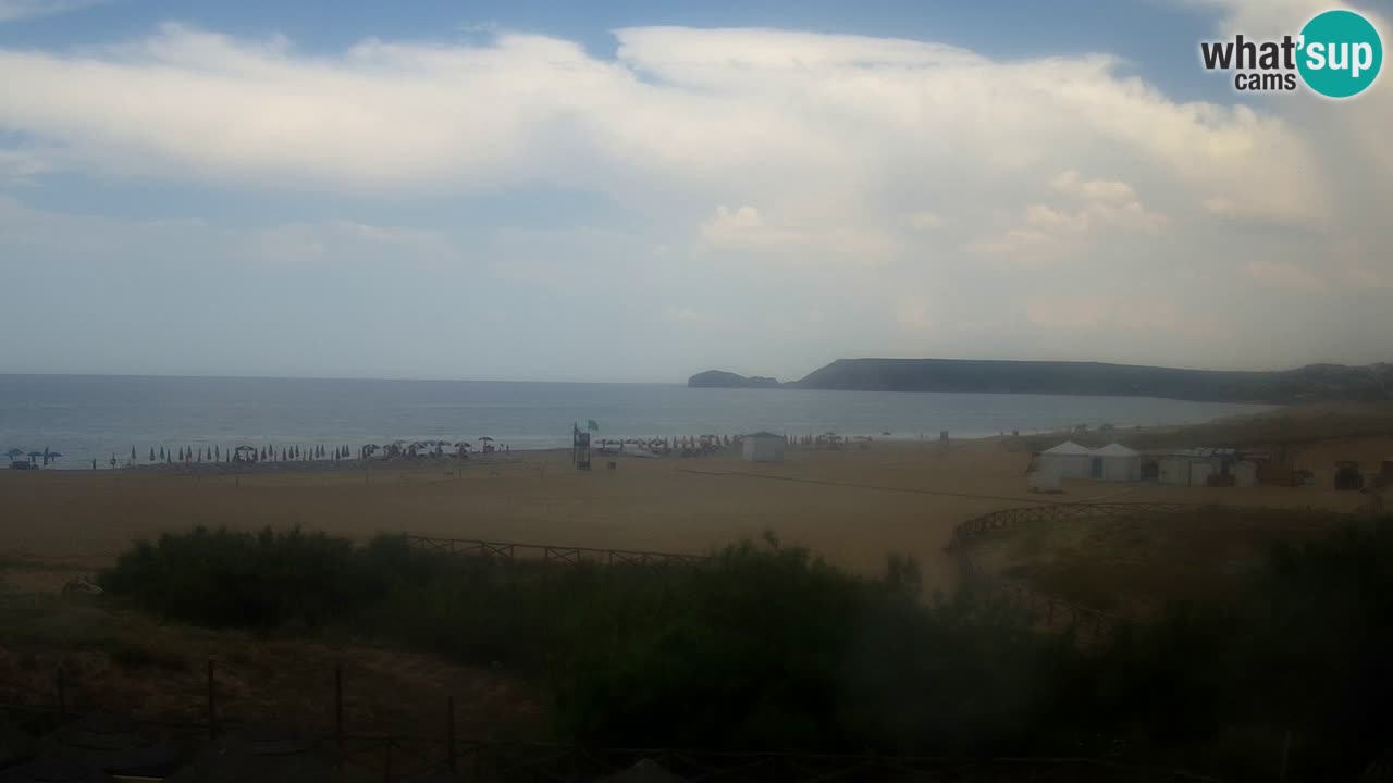 Web kamera Torre dei Corsari – Pogled uživo na plažu s Punta Usai
