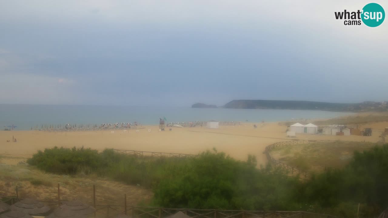Webcam Torre dei Corsari – Vista live sulla spiaggia da Punta Usai