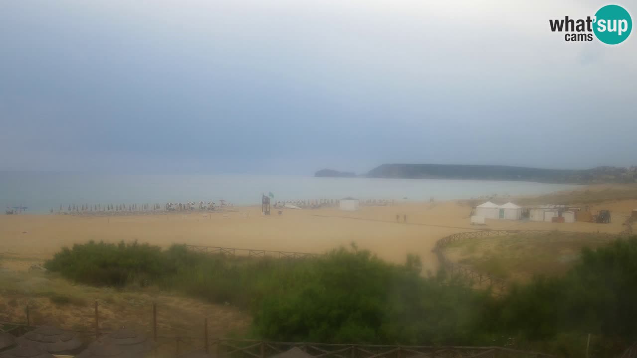 Spletna kamera Torre dei Corsari – Pogled v živo na plažo s Punta Usai