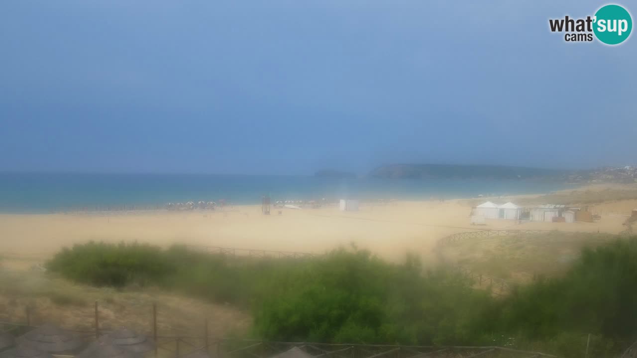 Webcam Torre dei Corsari – Liveblick auf den Strand von Punta Usai