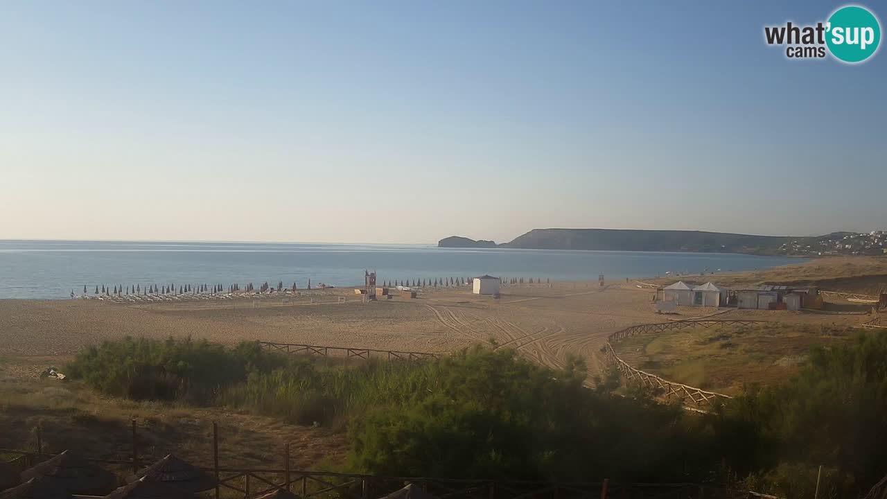 Spletna kamera Torre dei Corsari – Pogled v živo na plažo s Punta Usai