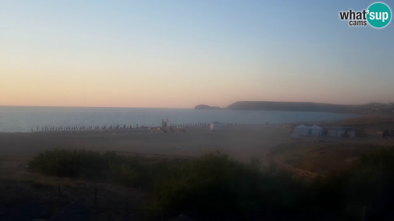 Webcam Torre dei Corsari – Liveblick auf den Strand von Punta Usai