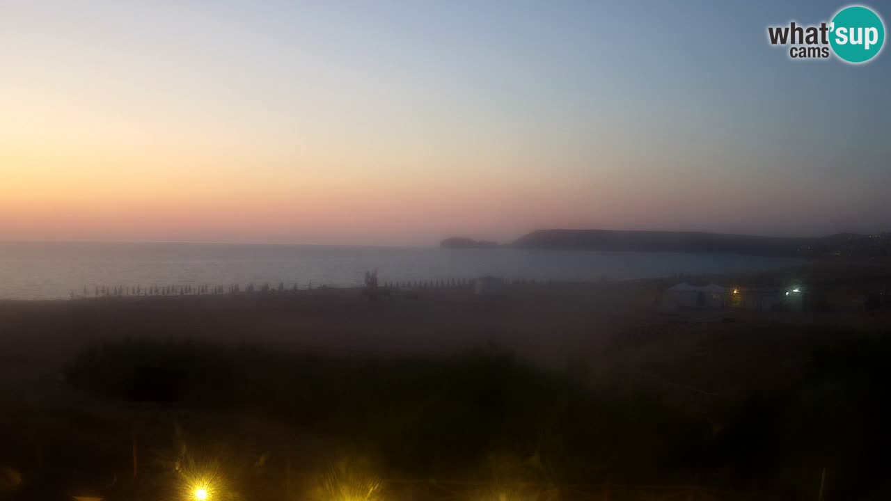 Webcam Torre dei Corsari – Live Beach View from Punta Usai
