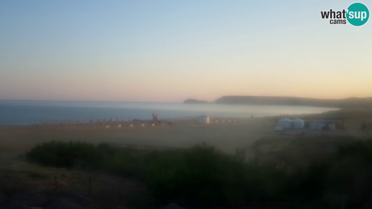 Webcam Torre dei Corsari – Live Beach View from Punta Usai