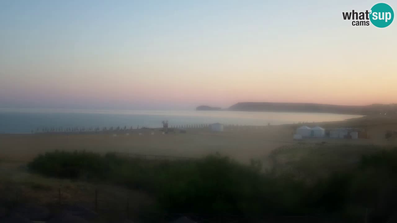 Webcam Torre dei Corsari – Live Beach View from Punta Usai
