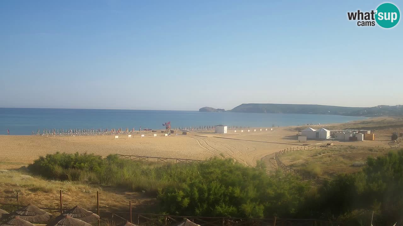 Webcam Torre dei Corsari – Live Beach View from Punta Usai