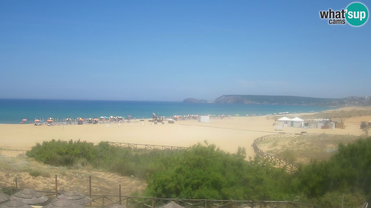 Webcam Torre dei Corsari – Live Beach View from Punta Usai
