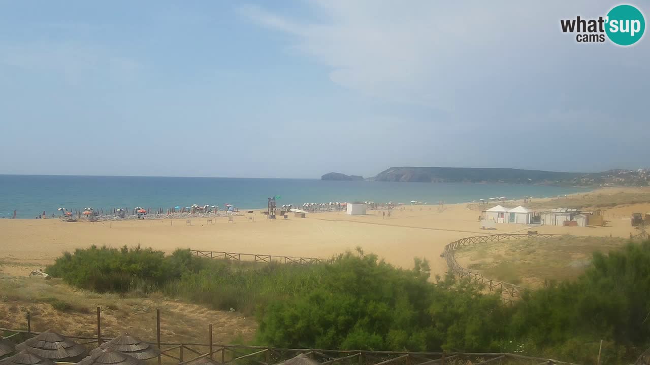Webcam Torre dei Corsari – Vue en direct sur la plage depuis Punta Usai