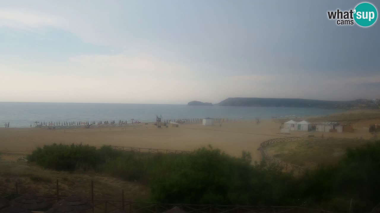 Webcam Torre dei Corsari – Live Beach View from Punta Usai