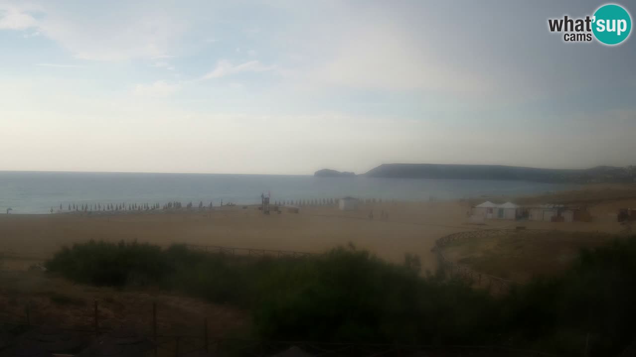 Cámara web Torre dei Corsari – Vista en directo de la playa desde Punta Usai