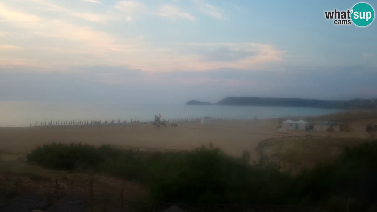 Webcam Torre dei Corsari – Vue en direct sur la plage depuis Punta Usai