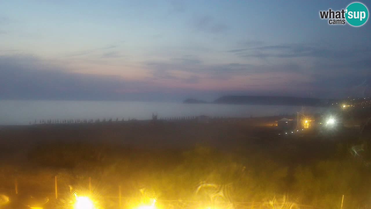 Webcam Torre dei Corsari – Live Beach View from Punta Usai