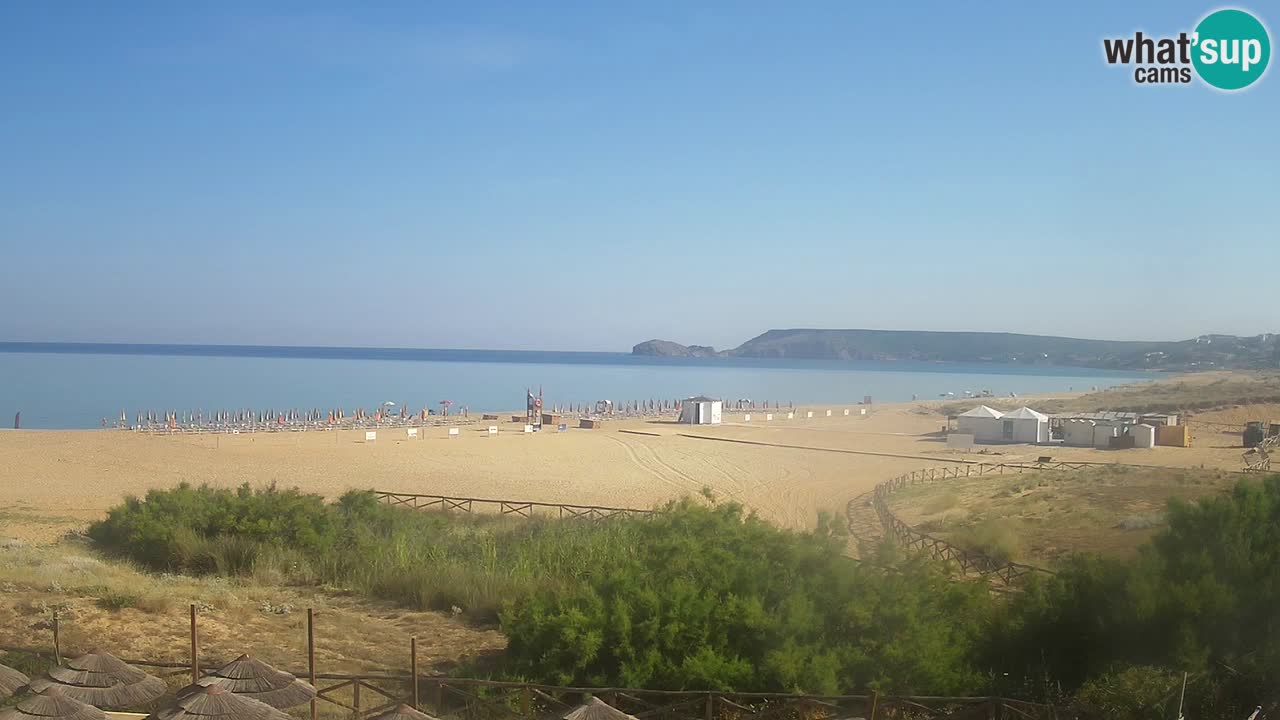 Webcam Torre dei Corsari – Live Beach View from Punta Usai
