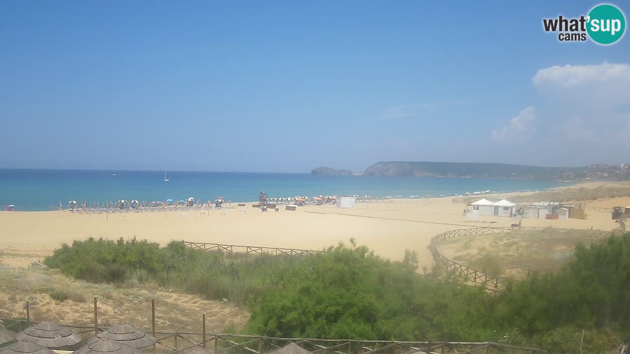 Webcam Torre dei Corsari – Live Beach View from Punta Usai
