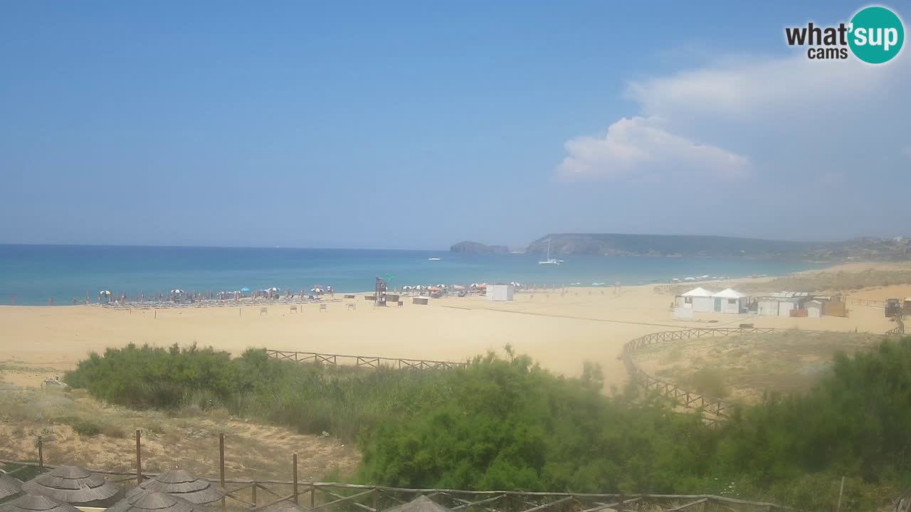 Webcam Torre dei Corsari – Liveblick auf den Strand von Punta Usai