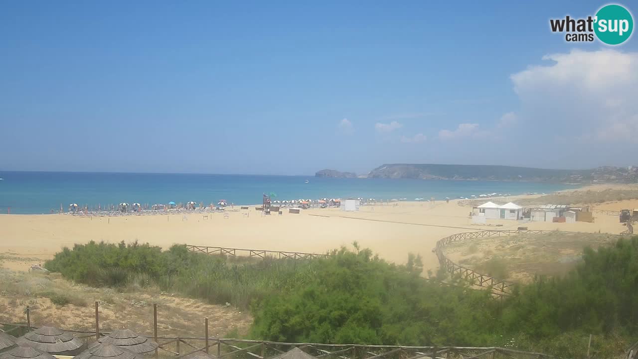 Webcam Torre dei Corsari – Live Beach View from Punta Usai