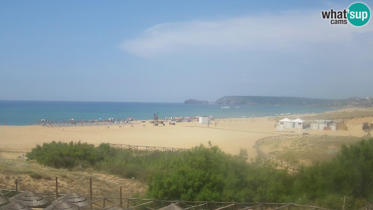 Spletna kamera Torre dei Corsari – Pogled v živo na plažo s Punta Usai