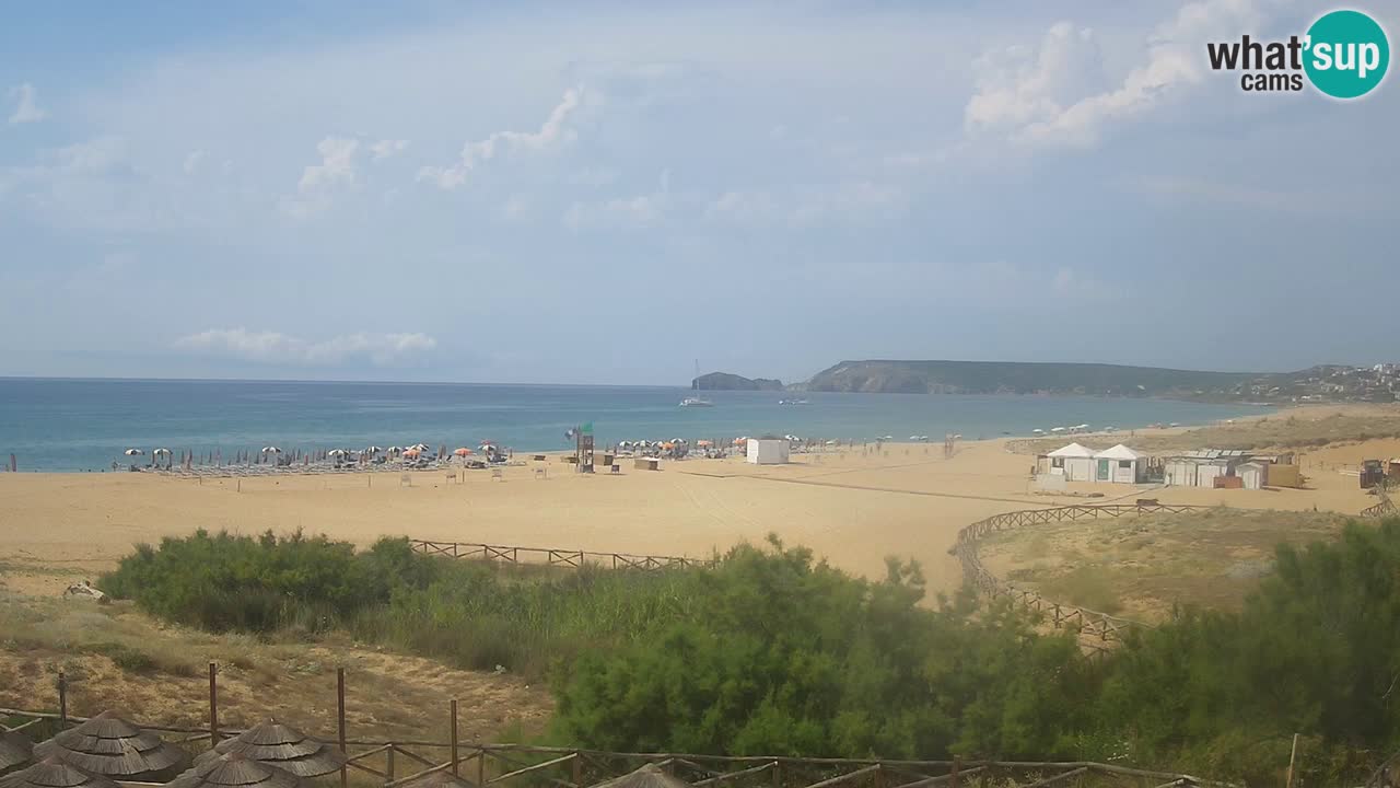 Spletna kamera Torre dei Corsari – Pogled v živo na plažo s Punta Usai
