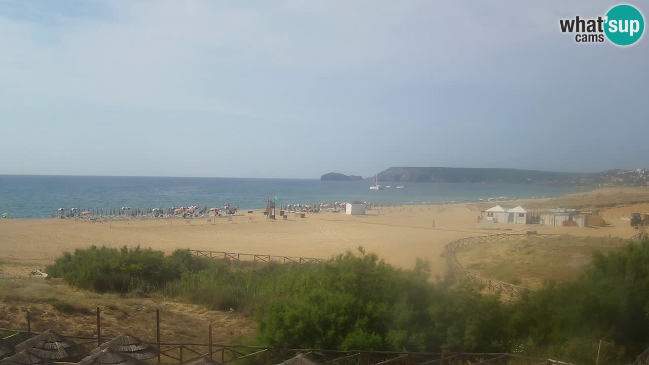 Webcam Torre dei Corsari – Vista live sulla spiaggia da Punta Usai