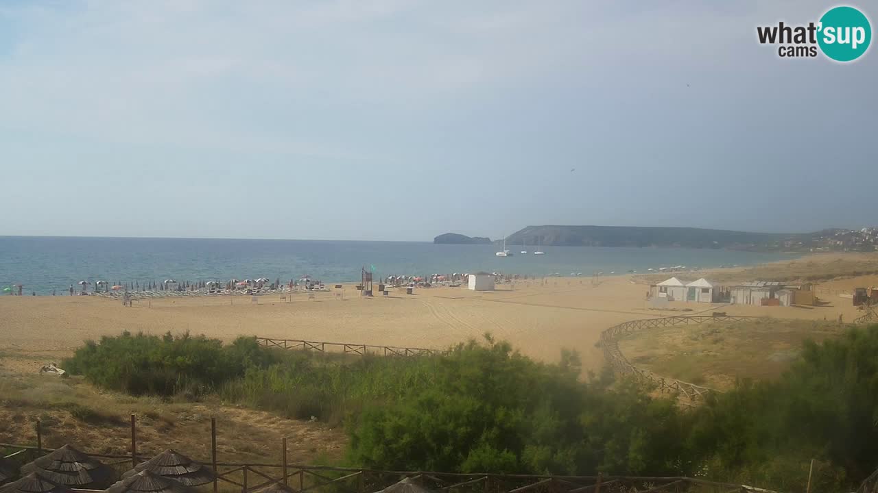 Webcam Torre dei Corsari – Vue en direct sur la plage depuis Punta Usai