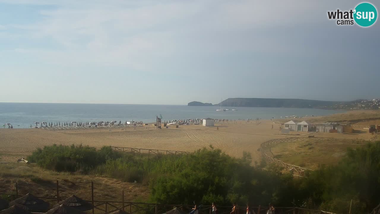 Spletna kamera Torre dei Corsari – Pogled v živo na plažo s Punta Usai