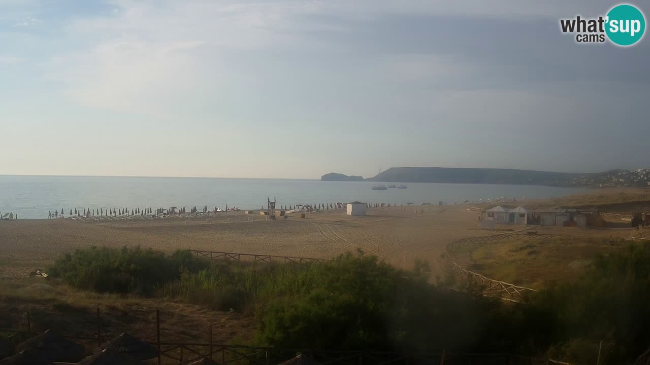 Webcam Torre dei Corsari – Vista live sulla spiaggia da Punta Usai