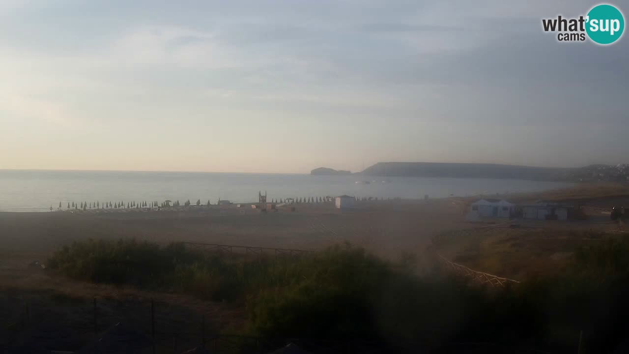 Webcam Torre dei Corsari – Liveblick auf den Strand von Punta Usai