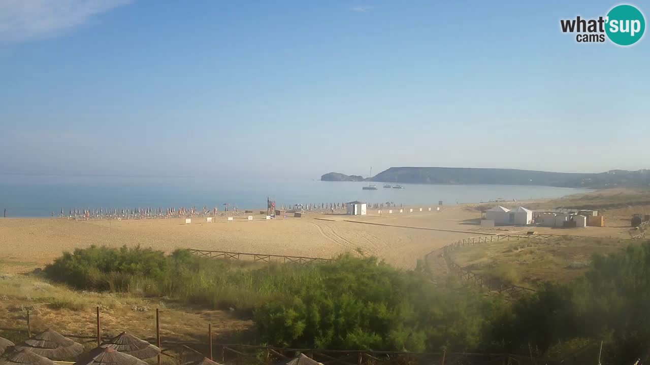 Webcam Torre dei Corsari – Live Beach View from Punta Usai