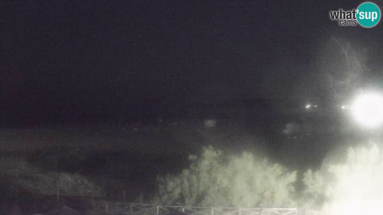 Cámara web Torre dei Corsari – Vista en directo de la playa desde Punta Usai