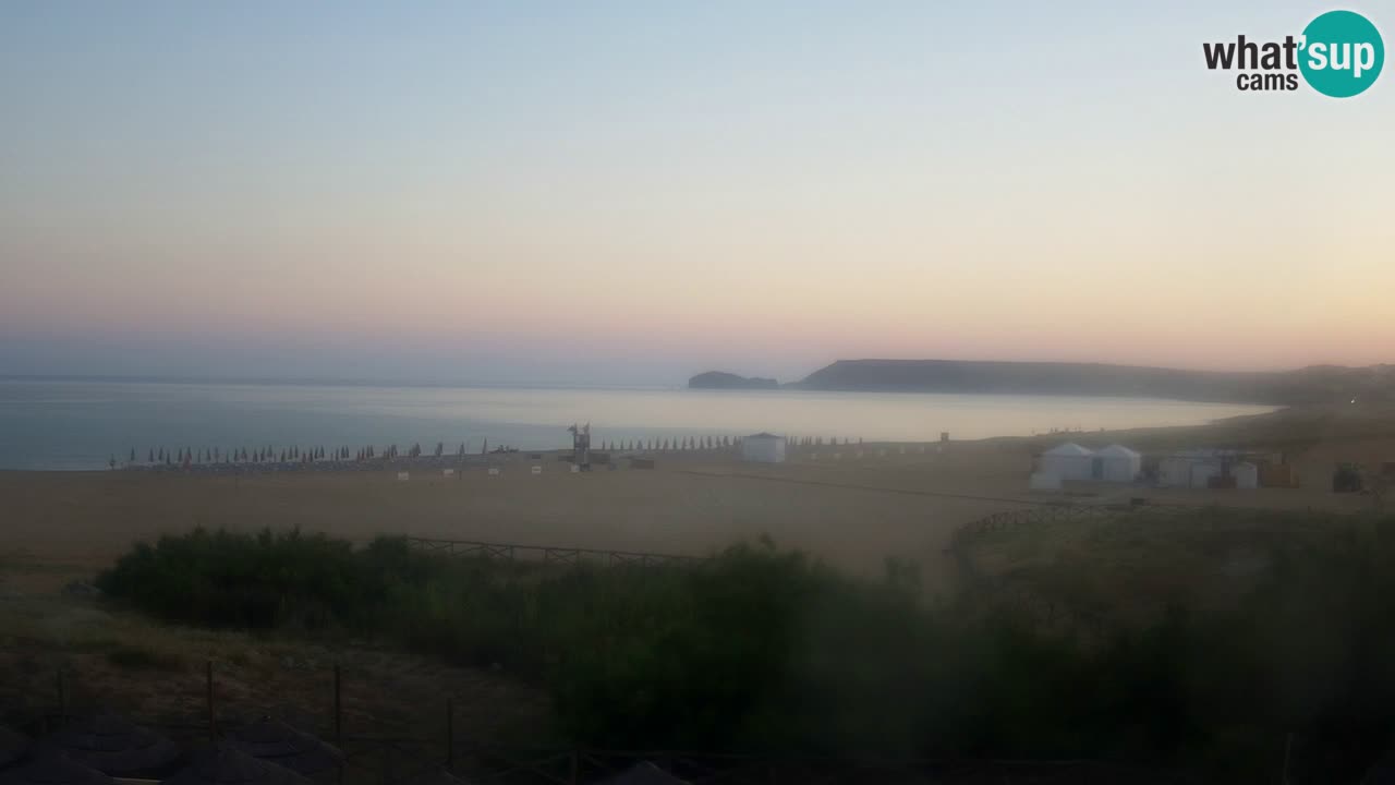 Webcam Torre dei Corsari – Vue en direct sur la plage depuis Punta Usai