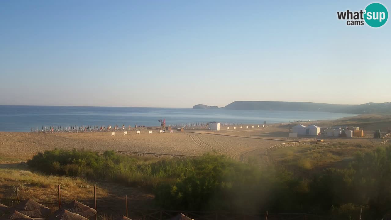 Webcam Torre dei Corsari – Vue en direct sur la plage depuis Punta Usai