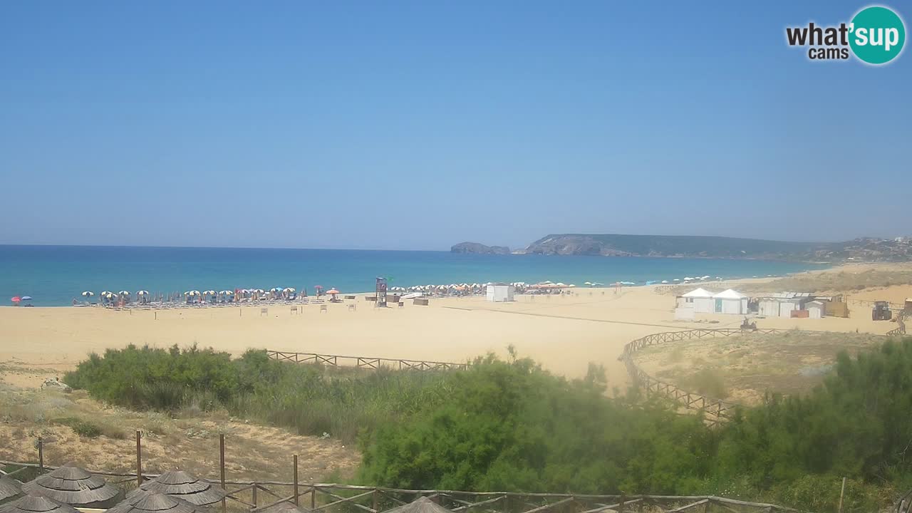 Webcam Torre dei Corsari – Live Beach View from Punta Usai